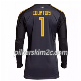 Koszulka Belgia Courtois 1 Bramkarskie Główna Mistrzostwa Świata 2018 - Koszulki Piłkarskie